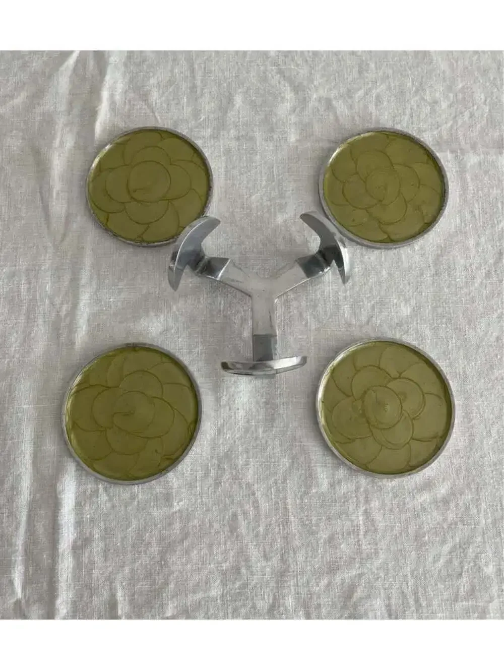Vintage Julia knight coasters